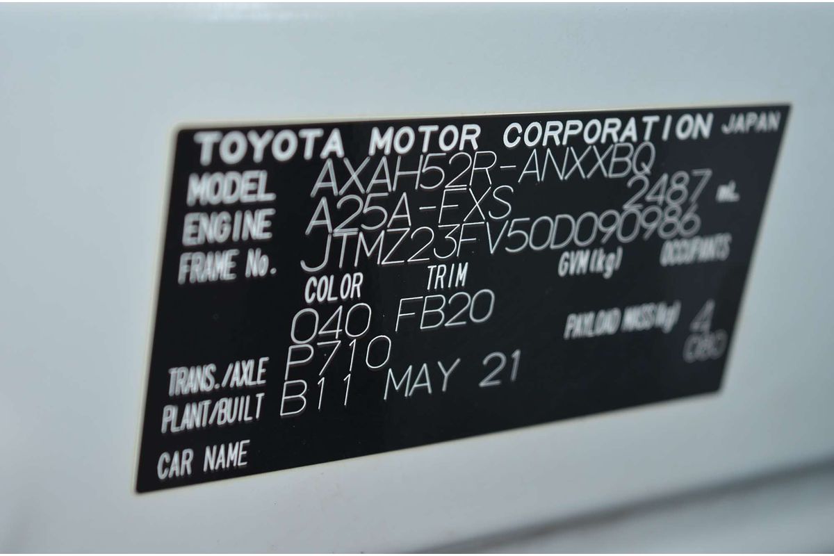 2021 Toyota RAV4 GX AXAH52R