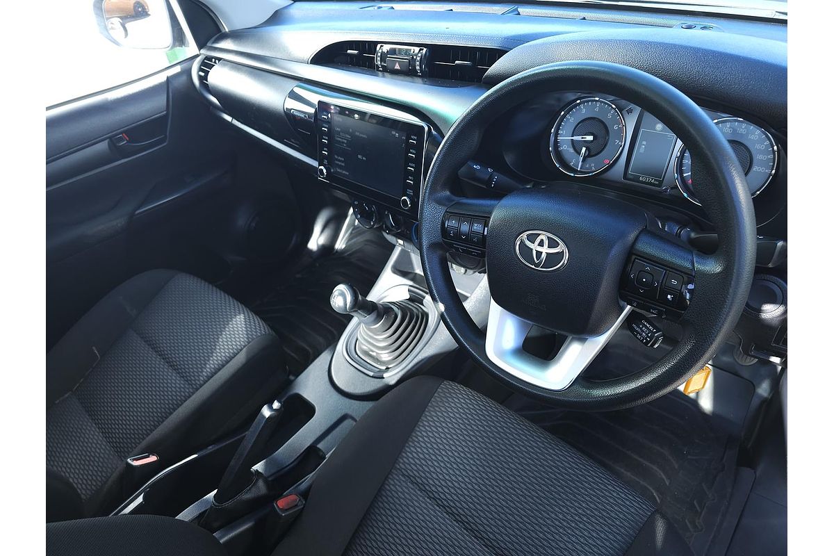 2021 Toyota Hilux Workmate TGN121R Rear Wheel Drive