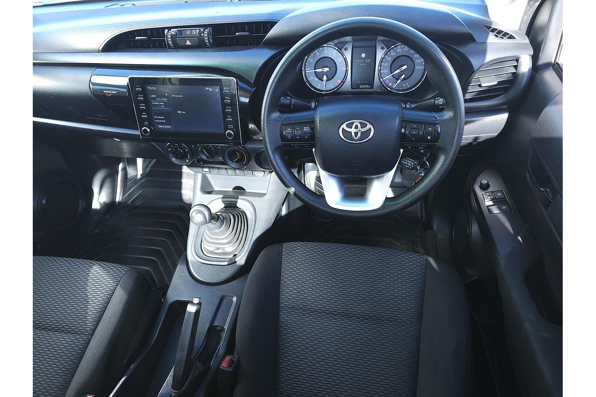 2021 Toyota Hilux Workmate TGN121R Rear Wheel Drive