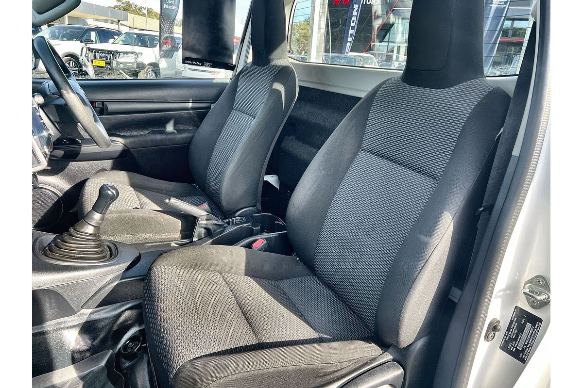2021 Toyota Hilux Workmate TGN121R Rear Wheel Drive