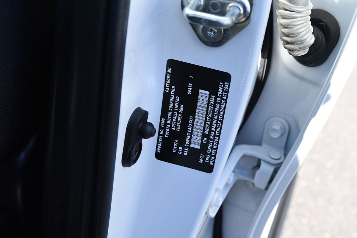 2021 Toyota Fortuner GXL GUN156R