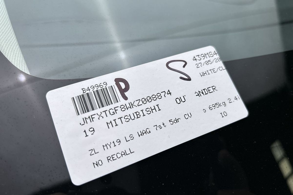 2019 Mitsubishi Outlander LS ZL