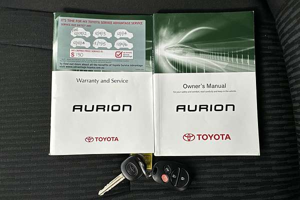 2011 Toyota Aurion AT-X GSV40R