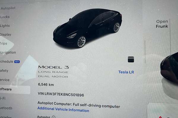 2022 Tesla MODEL 3 LONG RANGE AWD 79KWH