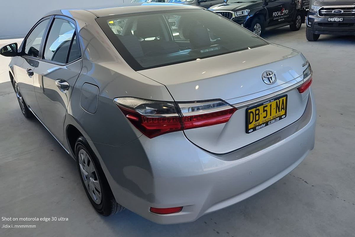 2018 Toyota Corolla Ascent ZRE172R