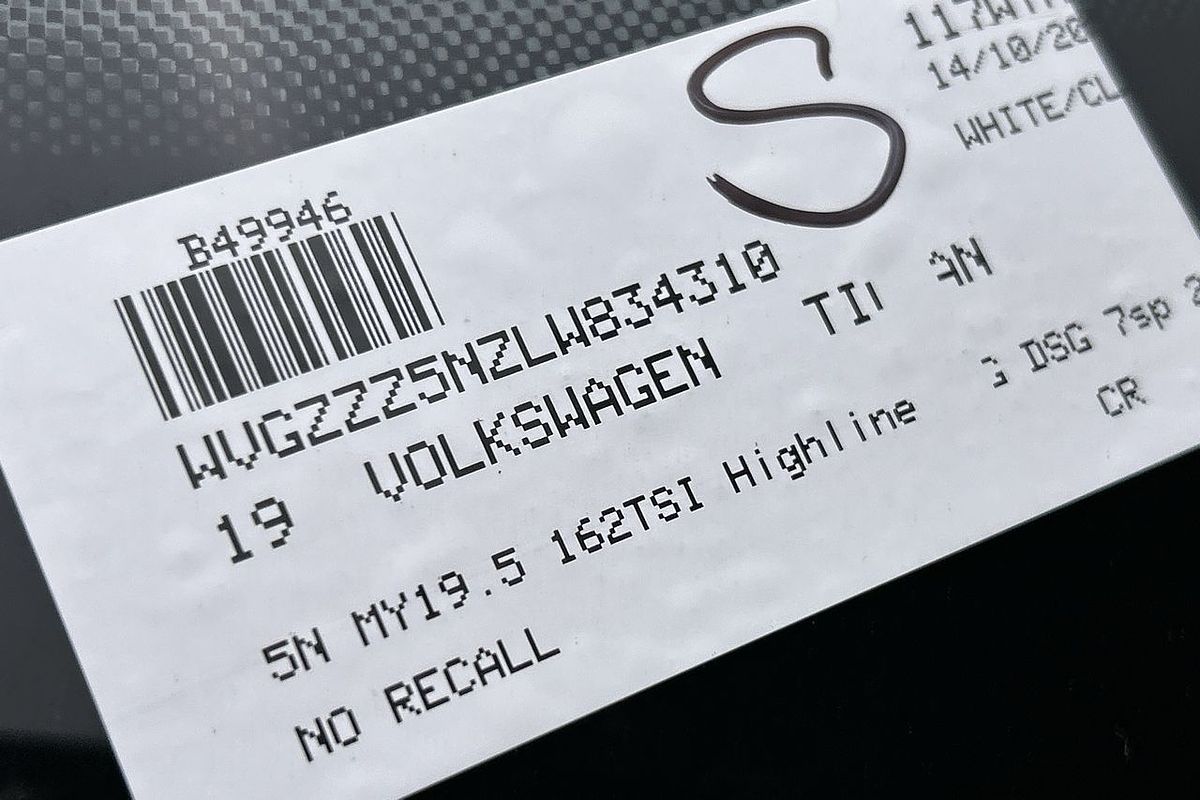 2019 Volkswagen Tiguan 162TSI Highline 5N