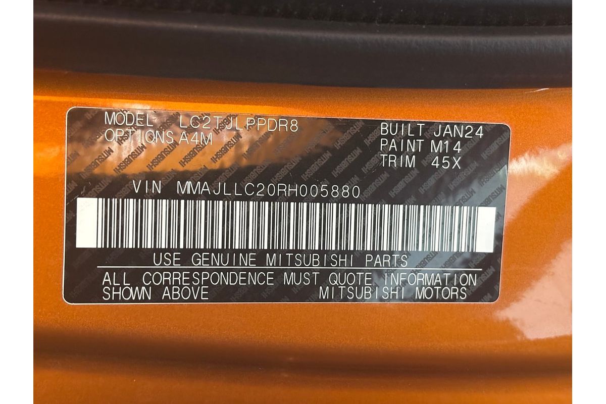 2024 Mitsubishi Triton MV MY24
