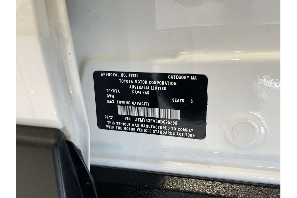 2021 Toyota RAV4 Cruiser MXAA52R