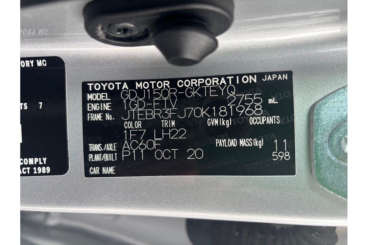 2020 Toyota Landcruiser Prado