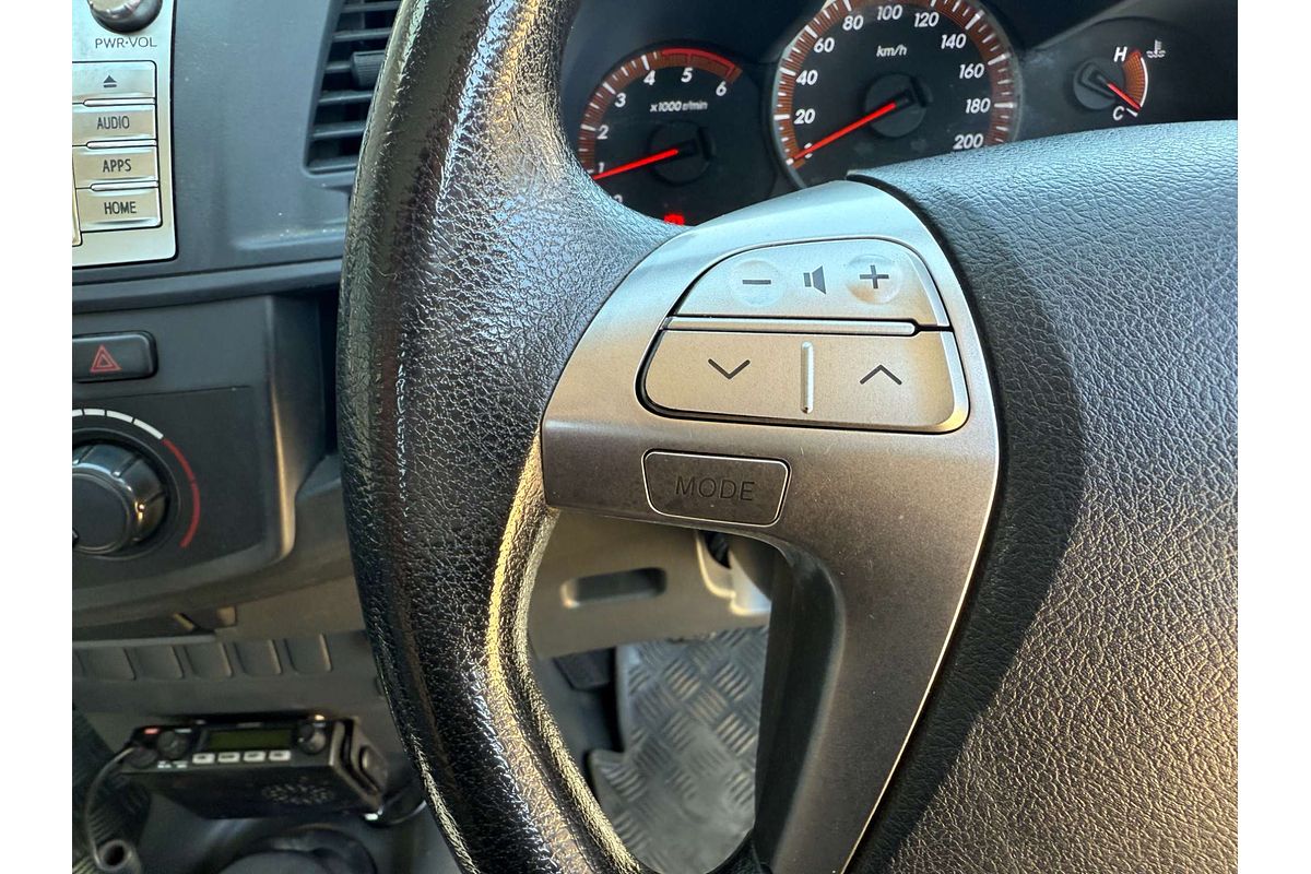 2014 Toyota Hilux SR KUN16R Rear Wheel Drive