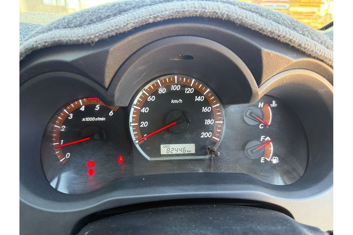 2014 Toyota Hilux SR KUN16R Rear Wheel Drive