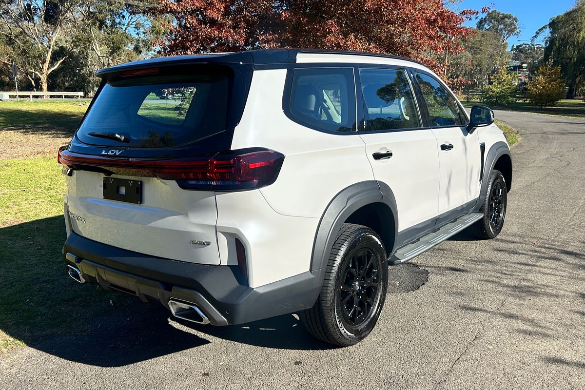 2025 LDV D90 Mode SV9A