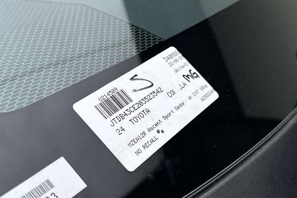 2024 Toyota Corolla Ascent Sport MZEA12R