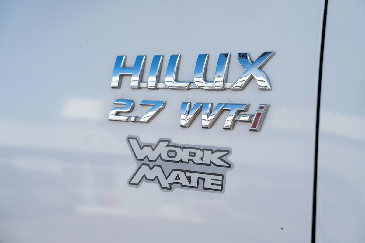 2009 Toyota Hilux Workmate TGN16R Rear Wheel Drive