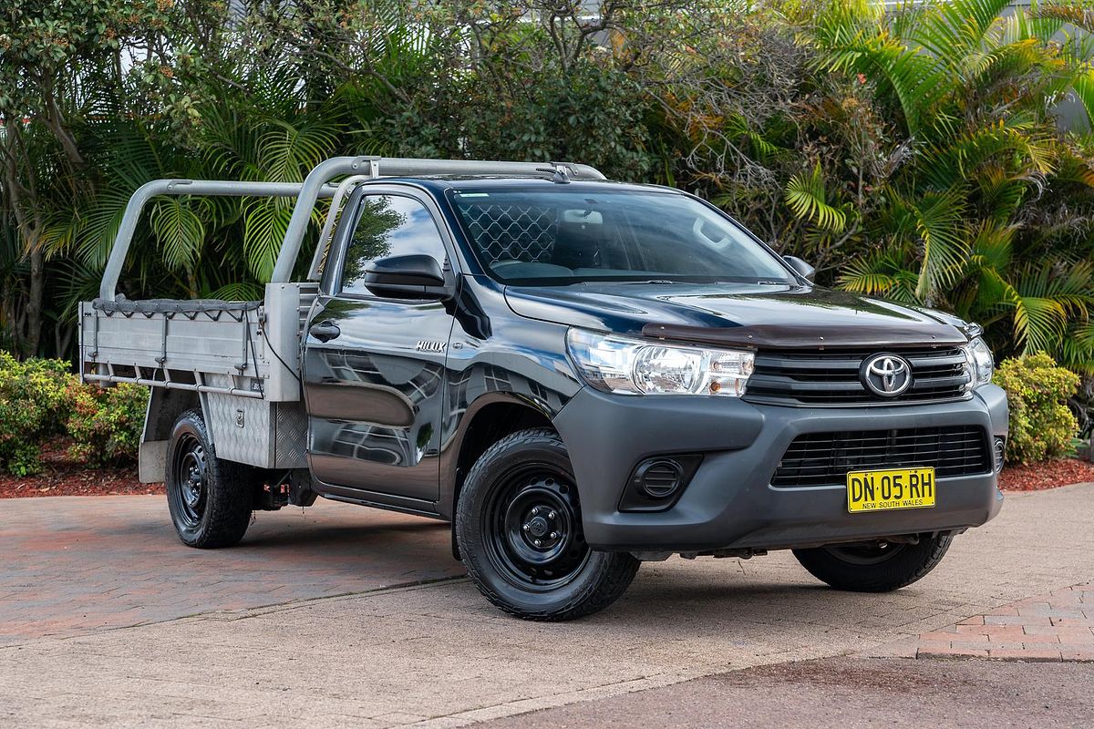 2016 Toyota Hilux Workmate TGN121R Rear Wheel Drive
