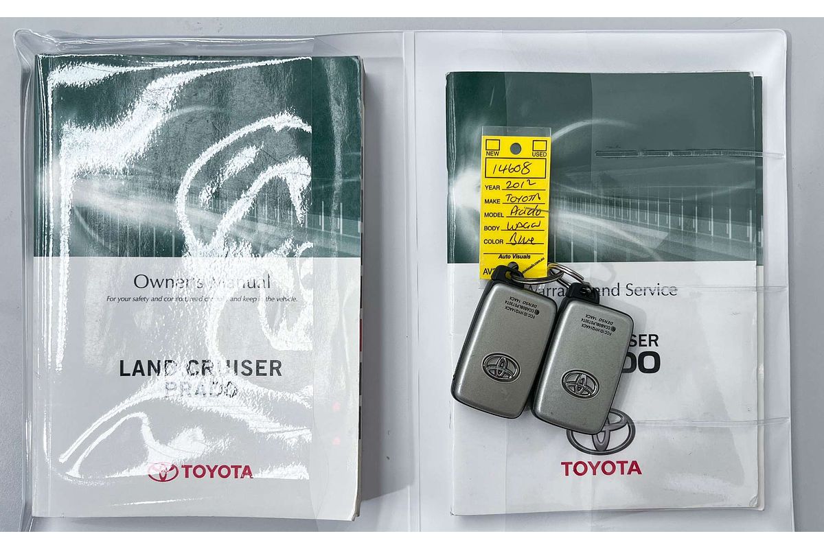 2012 Toyota Landcruiser Prado GXL KDJ150R