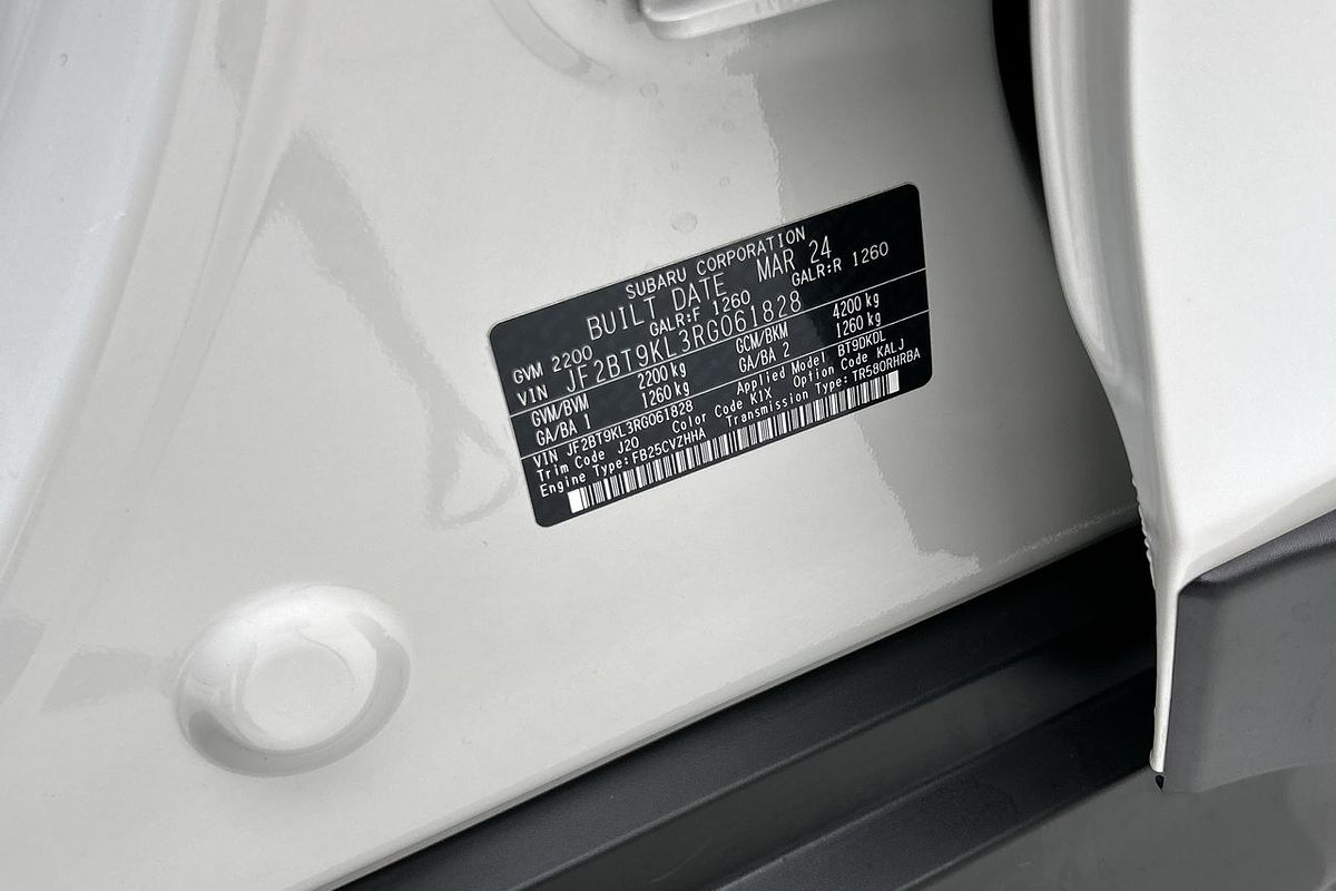 2024 Subaru Outback AWD 6GEN