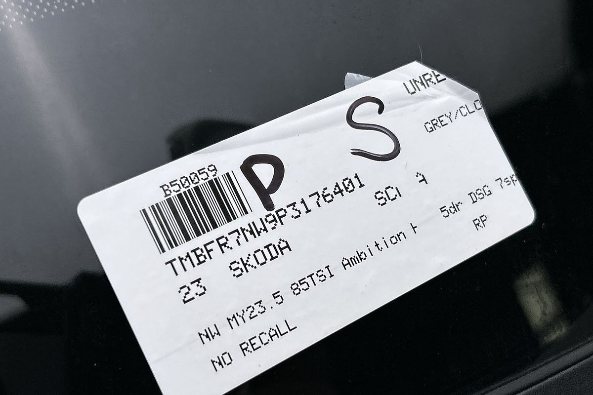 2023 SKODA Scala 85TSI Ambition NW