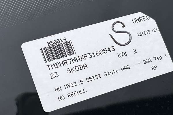 2023 SKODA Kamiq 85TSI Style NW