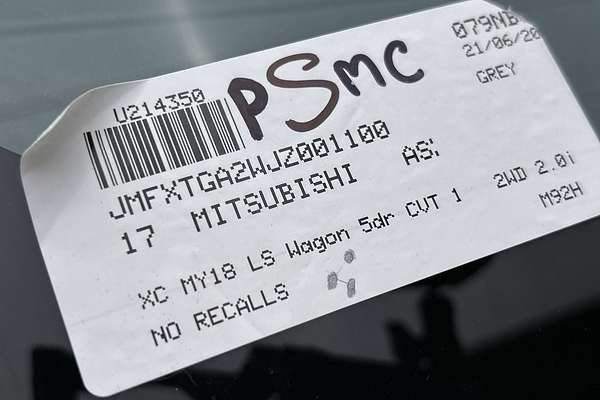 2017 Mitsubishi ASX LS XC