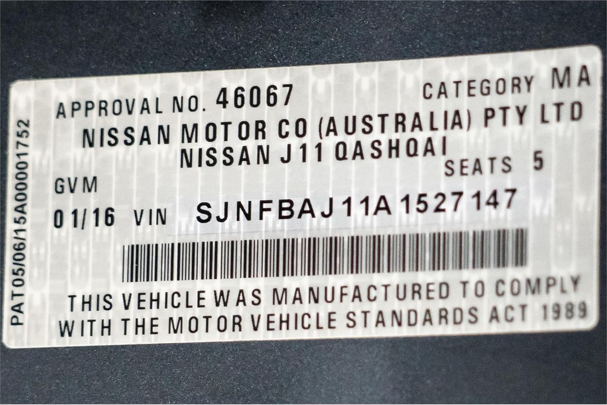 2015 Nissan QASHQAI ST J11