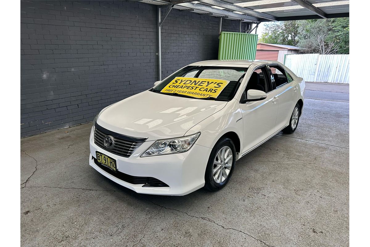 2013 Toyota Aurion AT-X GSV50R