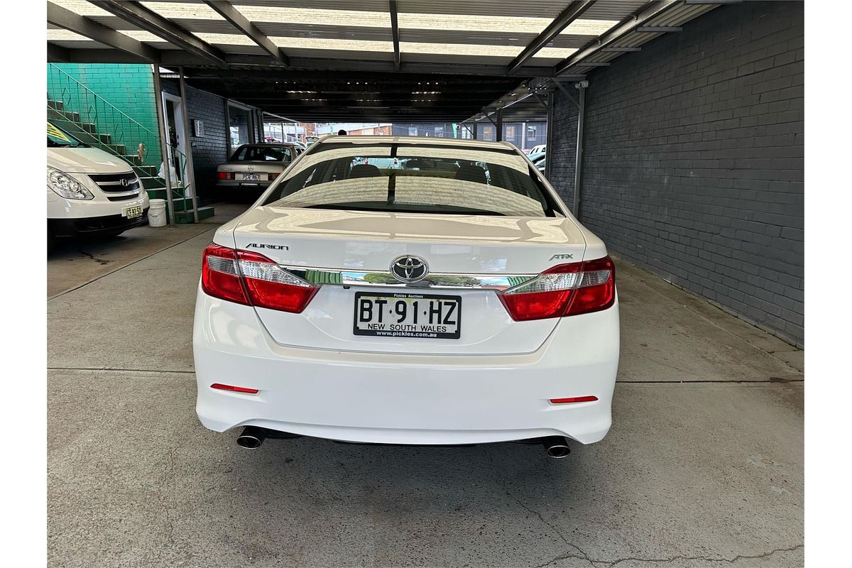 2013 Toyota Aurion AT-X GSV50R