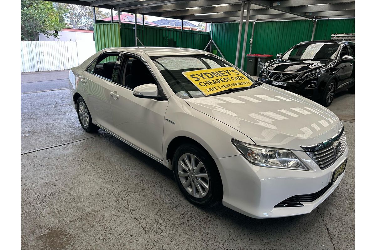 2013 Toyota Aurion AT-X GSV50R