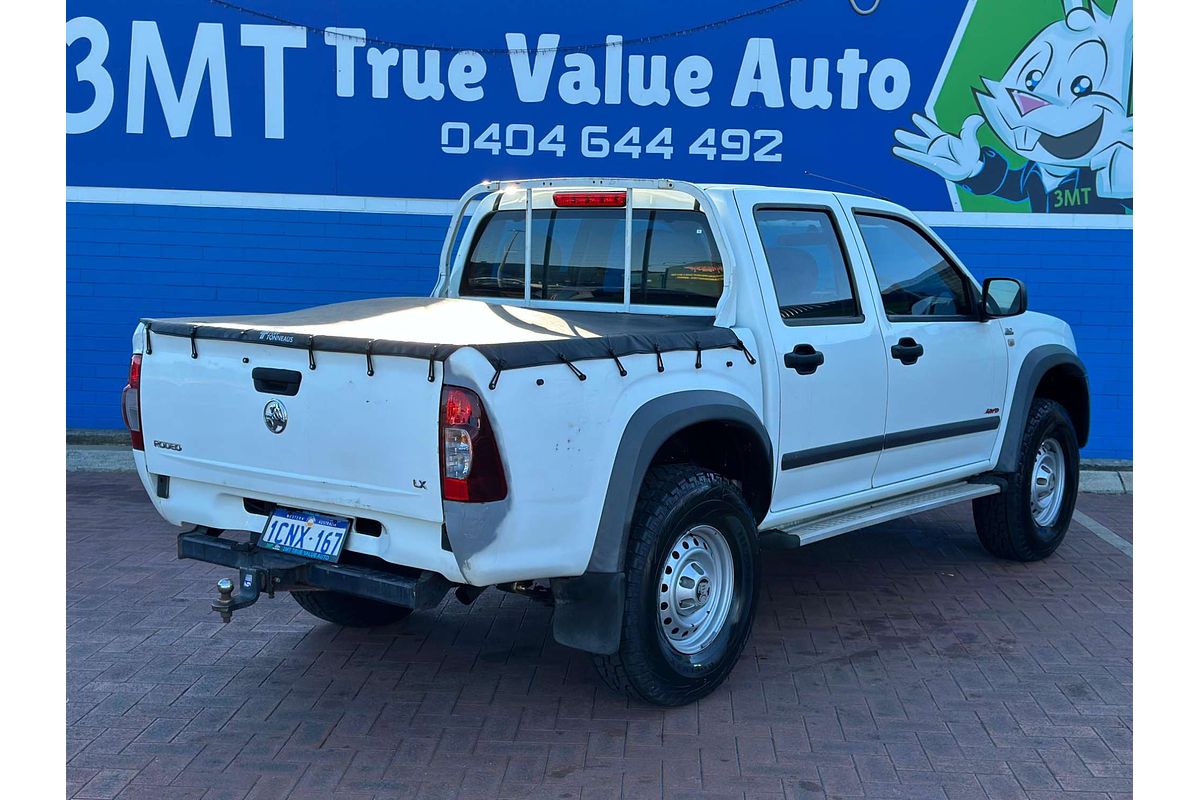 2007 Holden Rodeo LX RA 4X4