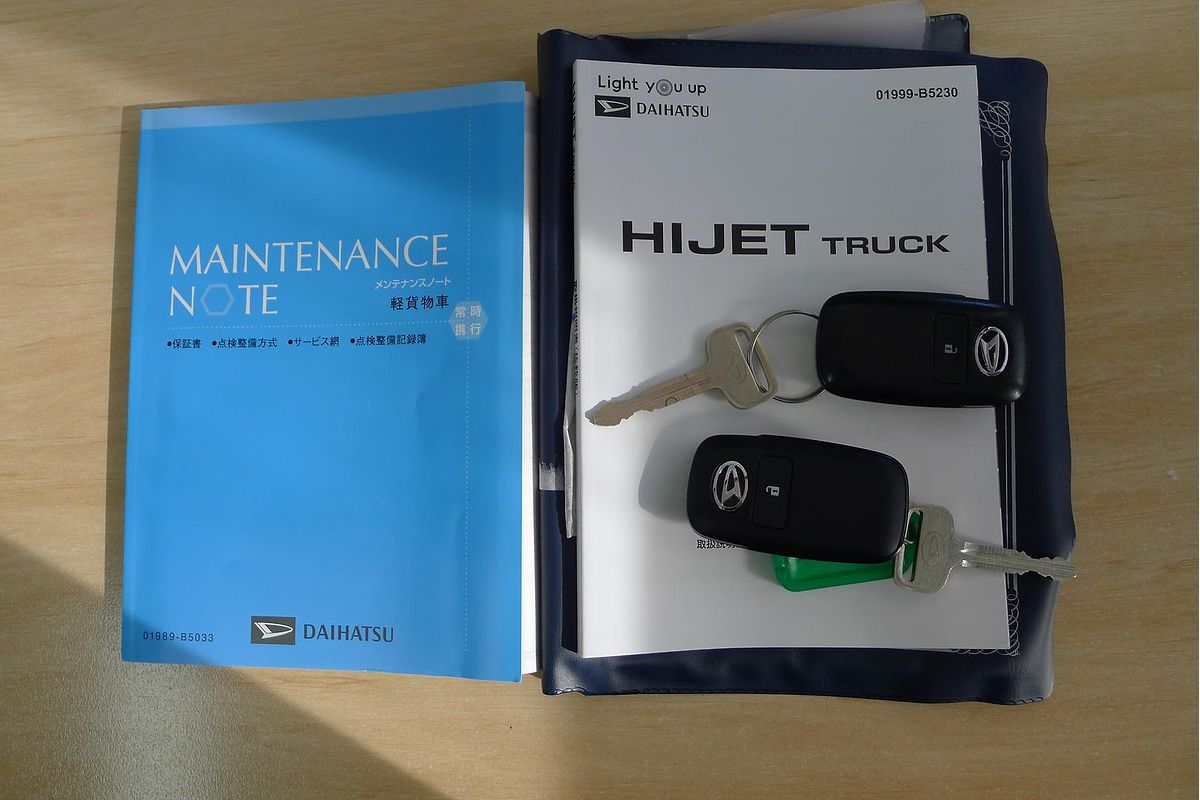 2022 Daihatsu Hi-Jet Jumbo S500P Rear Wheel Drive