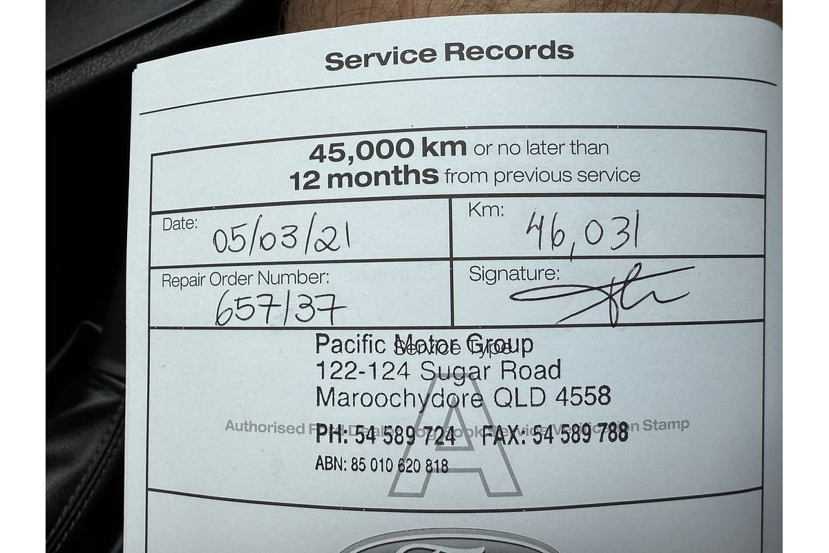 2018 Ford Ranger XL Hi-Rider PX MkIII Rear Wheel Drive 2.2L