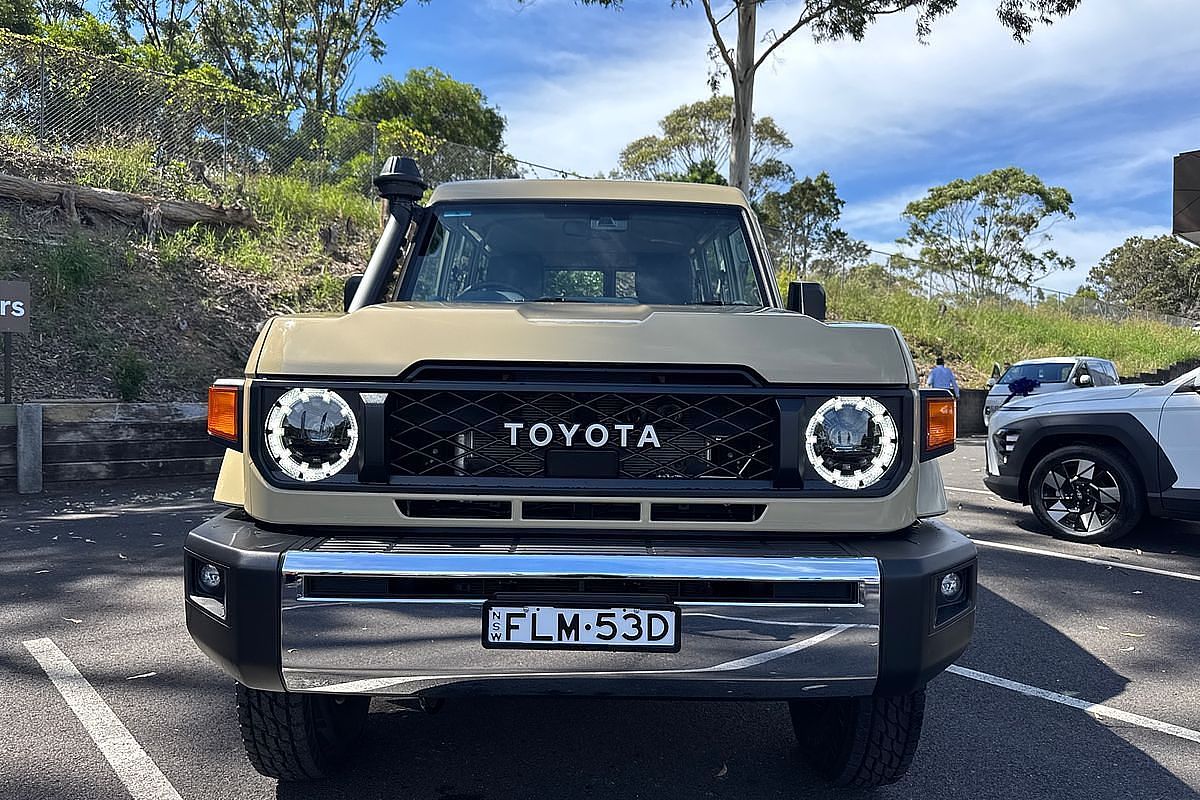 2024 Toyota Landcruiser GXL Troopcarrier VDJL78R