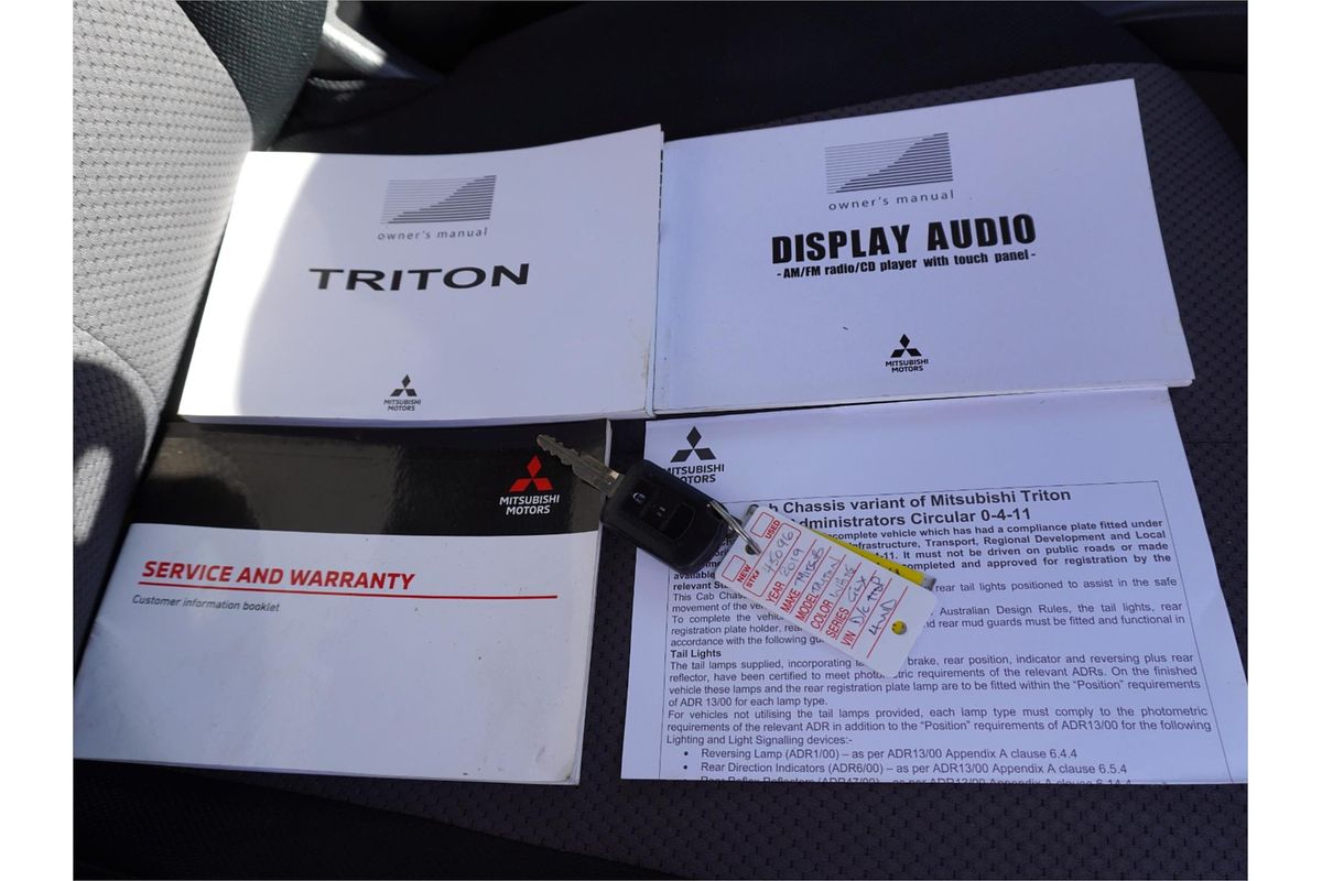 2019 Mitsubishi Triton GLX ADAS MR 4X4
