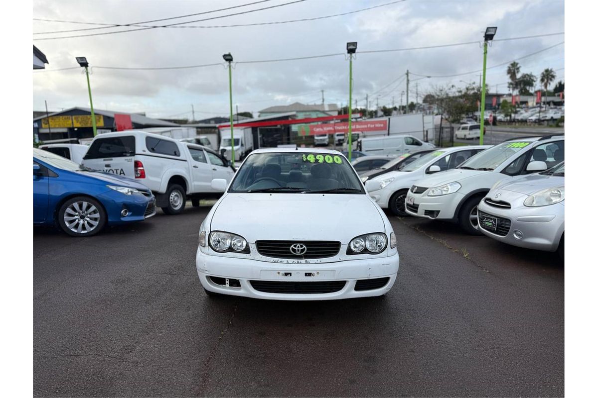 2001 Toyota COROLLA ASCENT SECA AE112R