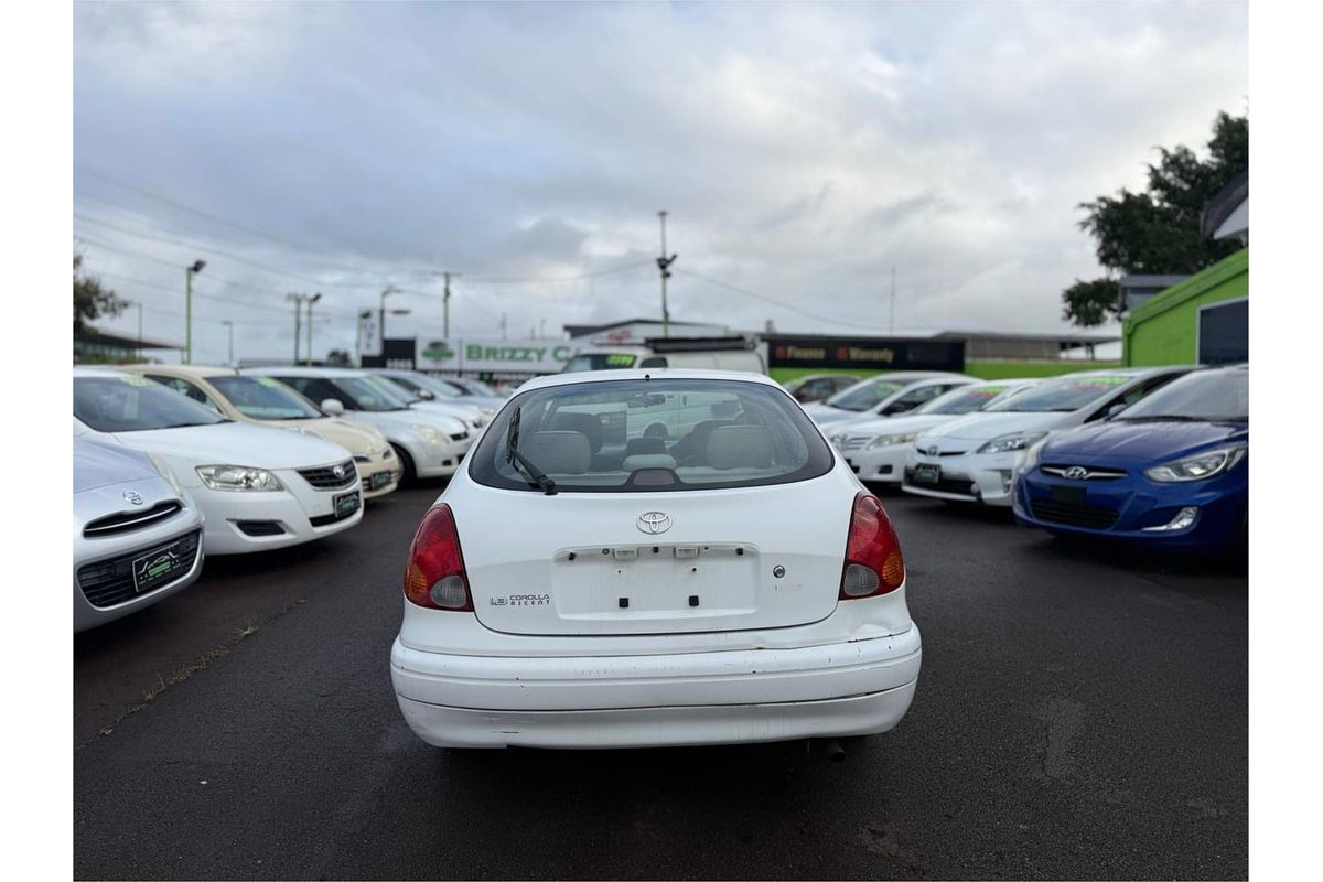 2001 Toyota COROLLA ASCENT SECA AE112R