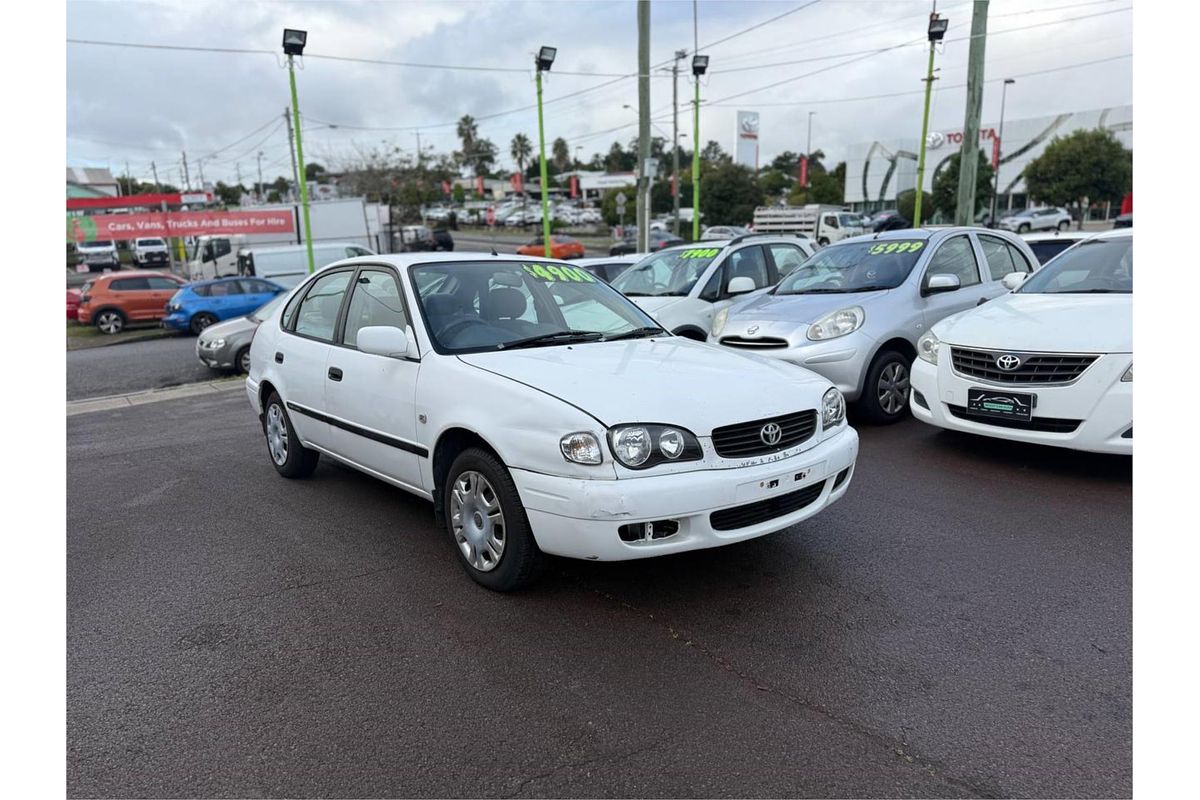 2001 Toyota COROLLA ASCENT SECA AE112R