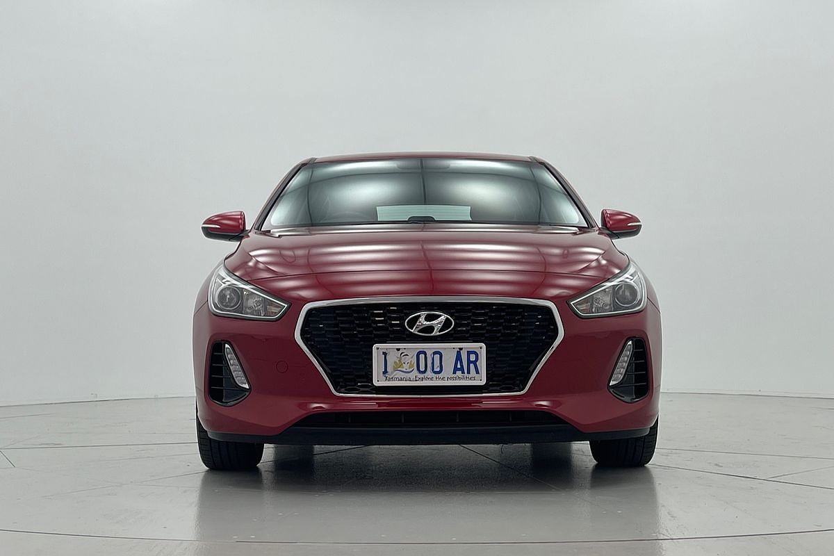 2018 HYUNDAI i30 SR PREMIUM 7 SP AUTO DUAL CLUTCH 4D HATCHBACK T4 