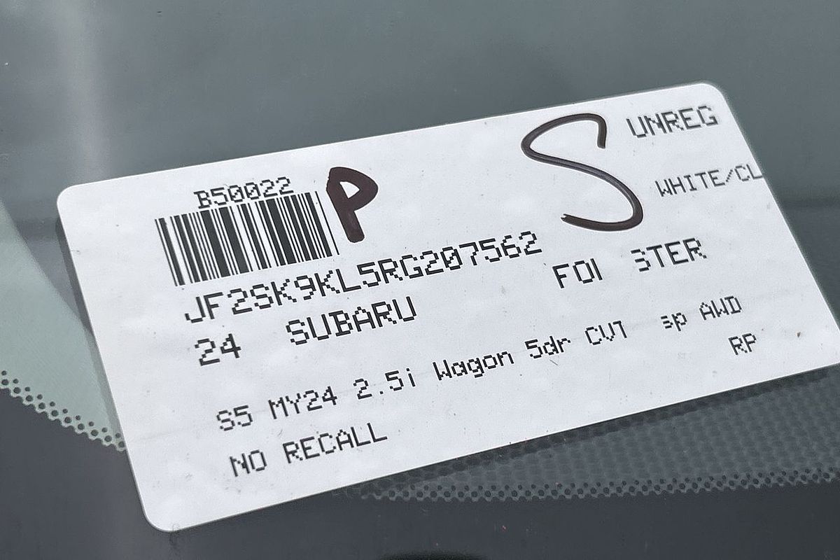 2024 Subaru Forester 2.5i S5
