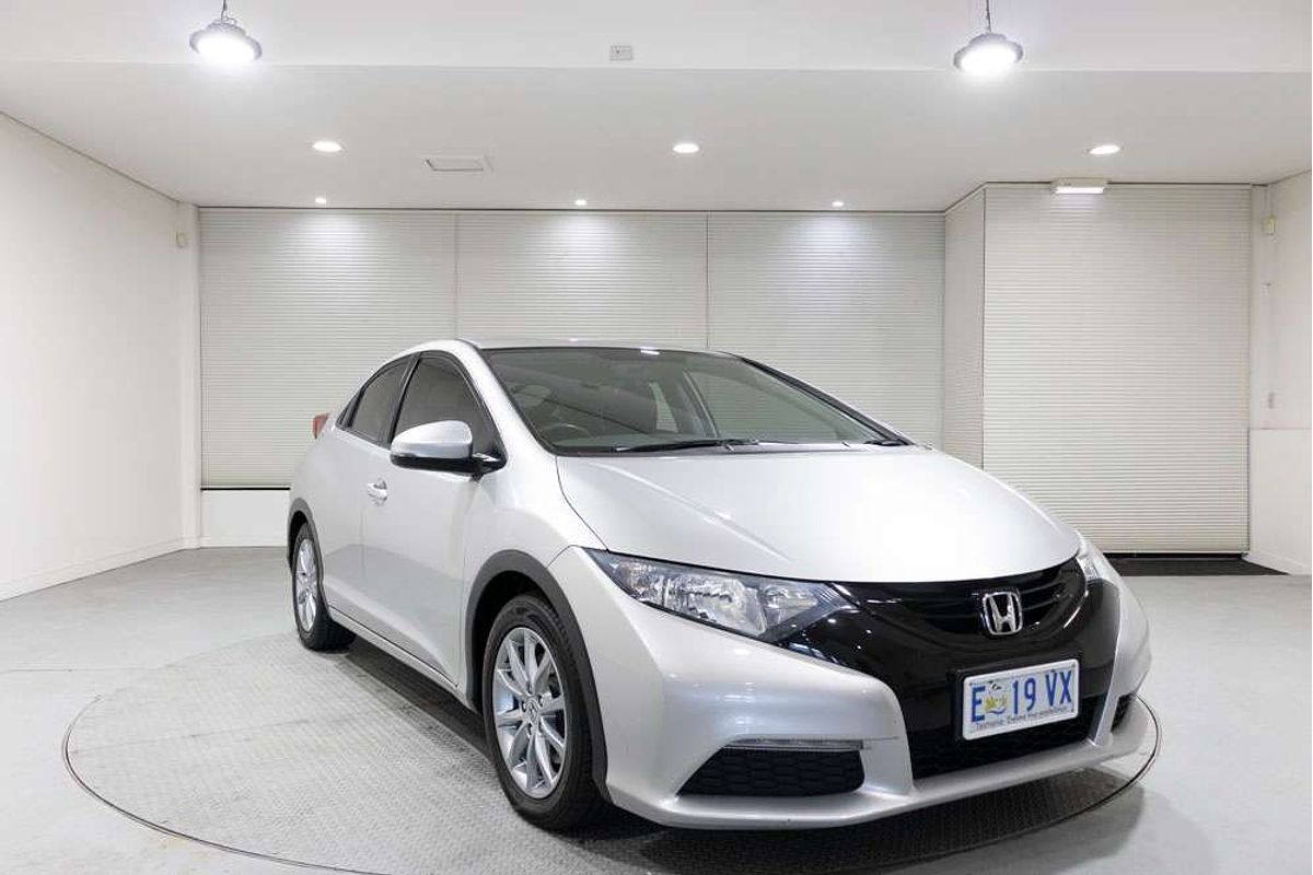 2014 Honda CIVIC VTi-S 5 SP AUTOMATIC 5D HATCHBACK 4CYL 