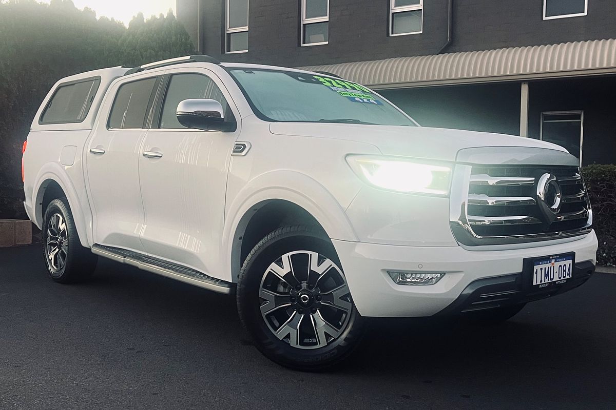2022 GWM Ute Cannon-X NPW 4X4