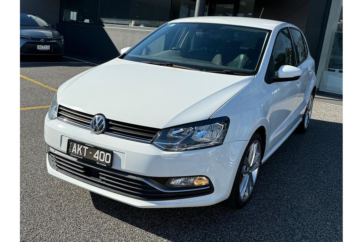 2016 Volkswagen Polo 81TSI Comfortline 6R