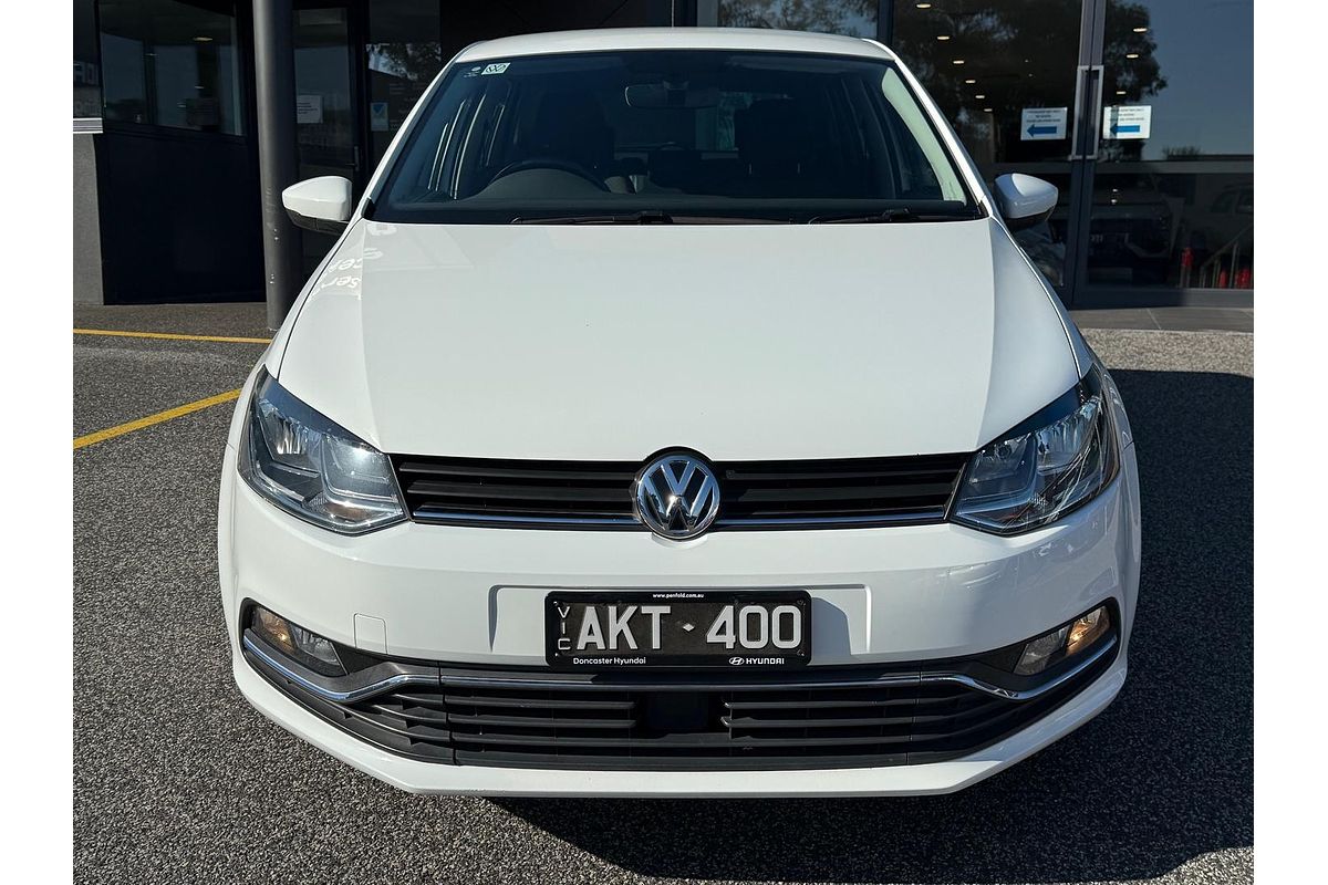 2016 Volkswagen Polo 81TSI Comfortline 6R