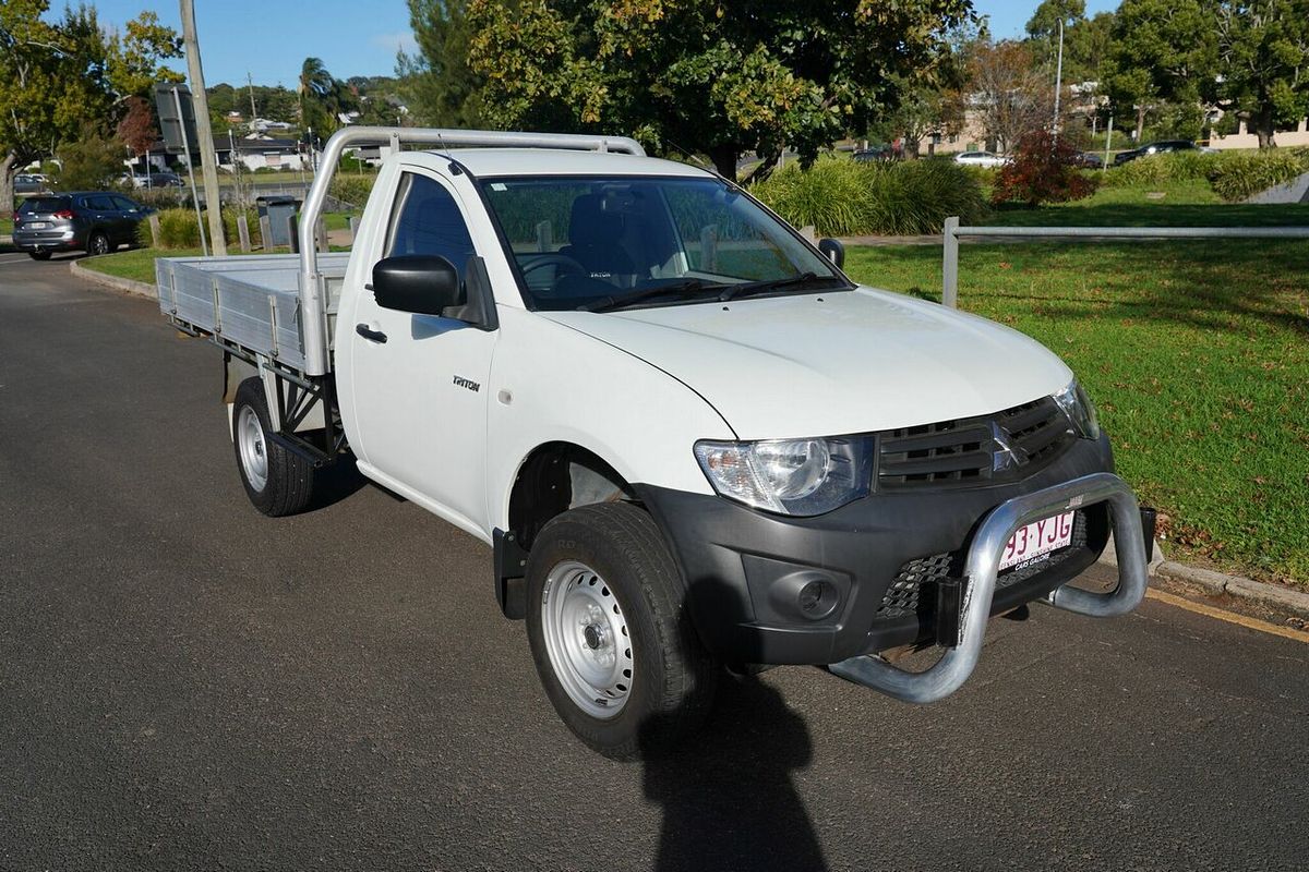 2013 Mitsubishi Triton GL MN MY13 Rear Wheel Drive