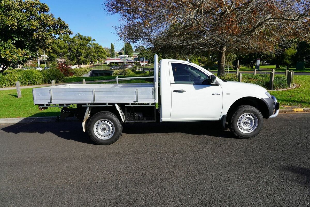 2013 Mitsubishi Triton GL MN MY13 Rear Wheel Drive