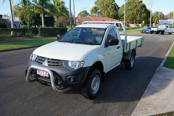 2013 Mitsubishi Triton GL MN MY13 Rear Wheel Drive