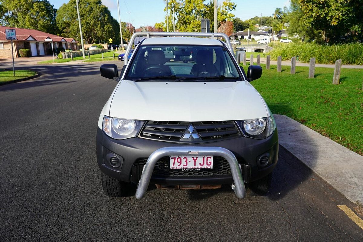 2013 Mitsubishi Triton GL MN MY13 Rear Wheel Drive
