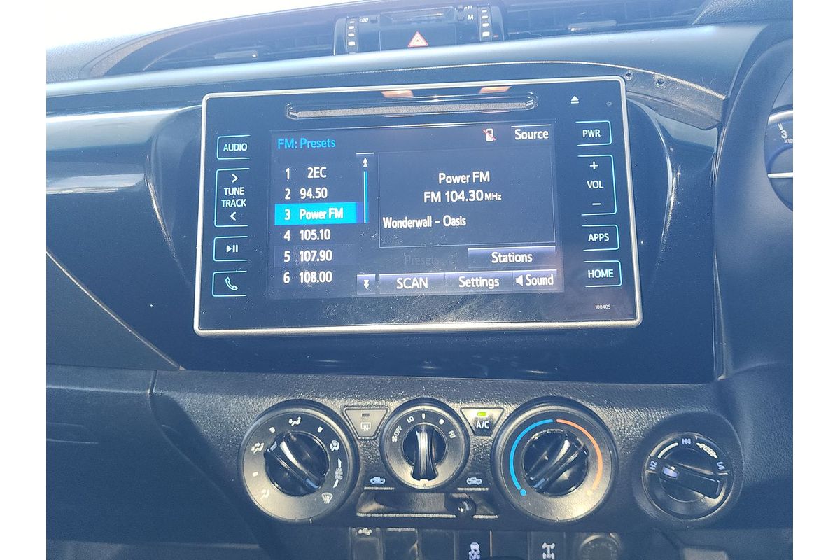 2019 Toyota Hilux SR GUN126R 4X4