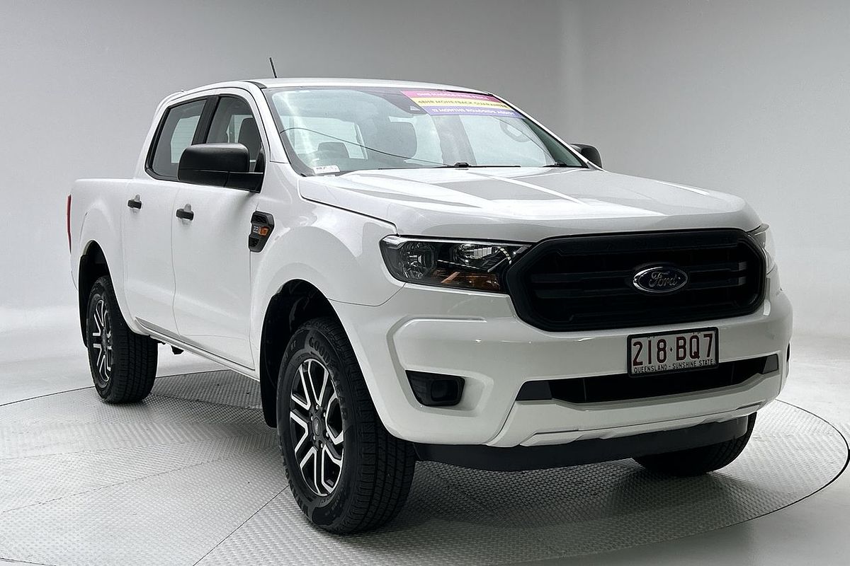2021 Ford Ranger XL Hi-Rider PX MkIII Rear Wheel Drive L