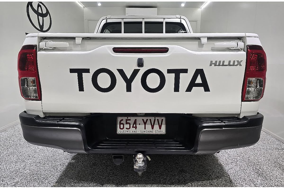 2018 Toyota Hilux Workmate TGN121R Rear Wheel Drive