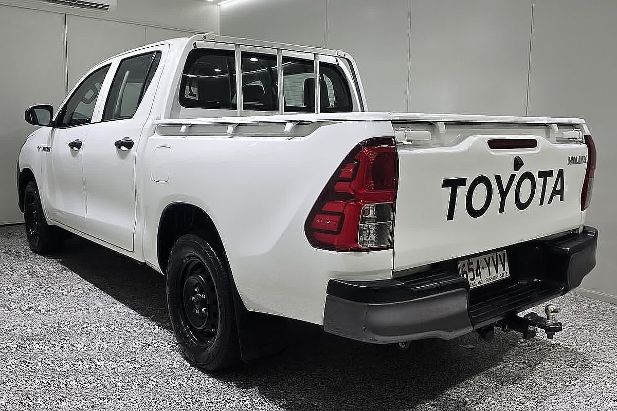 2018 Toyota Hilux Workmate TGN121R Rear Wheel Drive